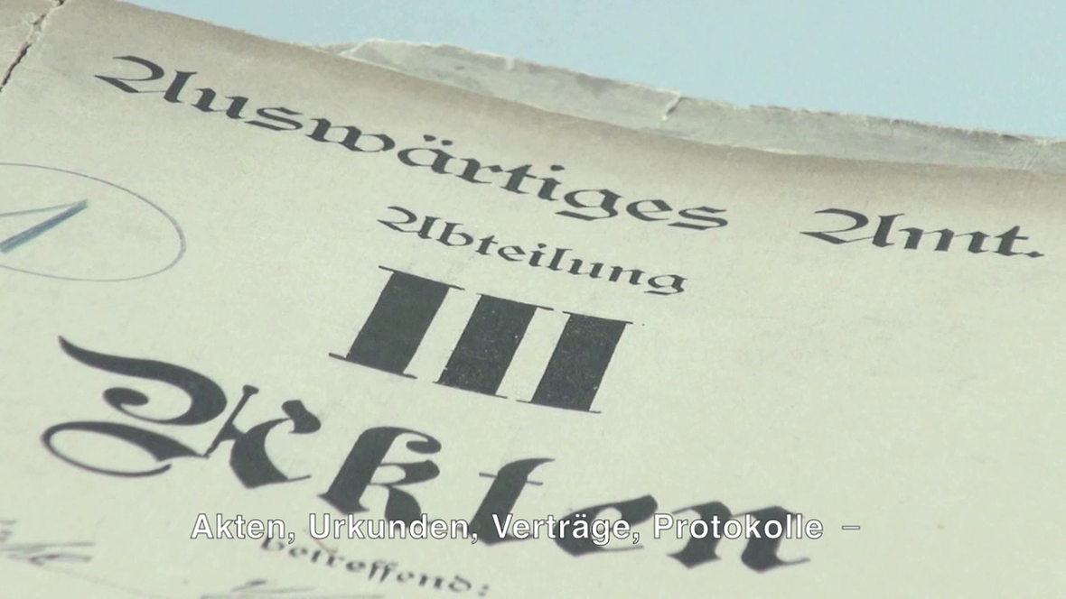 Einblicke in die Arbeit des Politischen Archivs des Auswärtigen